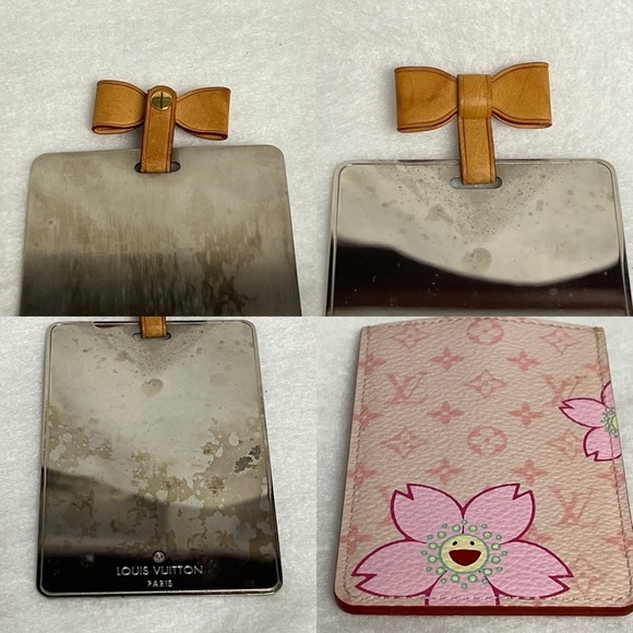 VTG LOUIS VUITTON x Takashi MURAKAMI Cherry Blossom Pink Mirror - Picture 12 of 16